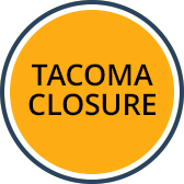 Effective August 28, 2025, the Tacoma branch will be permanently closed.  